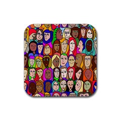 432sisters Rubber Coaster (square) 