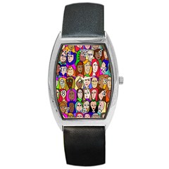 432sisters Barrel Style Metal Watch