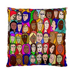 432sisters Standard Cushion Case (one Side) by Kritter