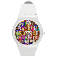 432sisters Round Plastic Sport Watch (m) by Kritter