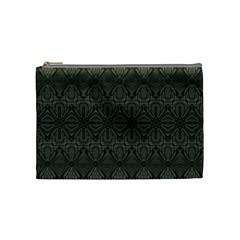 Boho Antique Bronze Pattern Cosmetic Bag (medium) by SpinnyChairDesigns