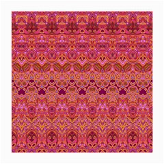 Boho Pink Pattern Medium Glasses Cloth by SpinnyChairDesigns