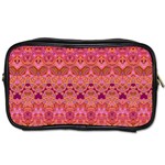 Boho Pink Pattern Toiletries Bag (One Side) Front