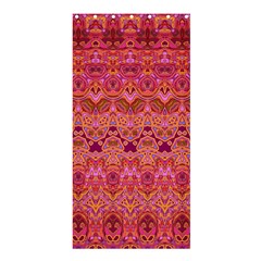 Boho Pink Pattern Shower Curtain 36  X 72  (stall)  by SpinnyChairDesigns