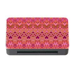 Boho Pink Pattern Memory Card Reader With Cf by SpinnyChairDesigns