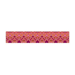 Boho Pink Pattern Flano Scarf (mini) by SpinnyChairDesigns