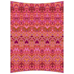 Boho Pink Pattern Back Support Cushion by SpinnyChairDesigns