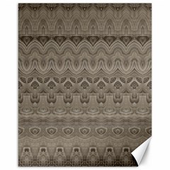 Boho Khaki  Canvas 16  X 20  by SpinnyChairDesigns