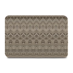 Boho Khaki  Plate Mats by SpinnyChairDesigns