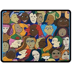 Sisters2020 Fleece Blanket (large)  by Kritter