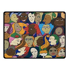 Sisters2020 Double Sided Fleece Blanket (small)  by Kritter