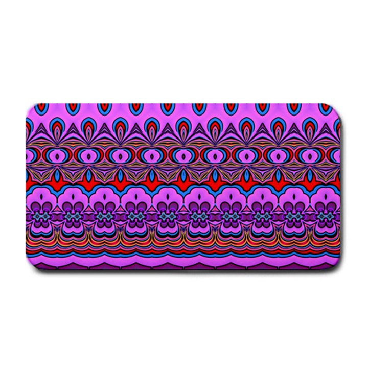 Boho Magenta Pattern Medium Bar Mats