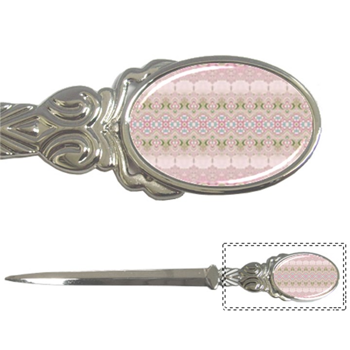 Boho Pastel Spring Floral Pink Letter Opener