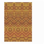 Boho Sunflower Print Large Garden Flag (Two Sides) Front