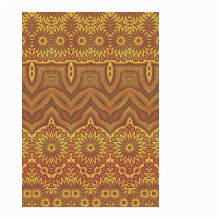 Boho Sunflower Print Large Garden Flag (Two Sides)