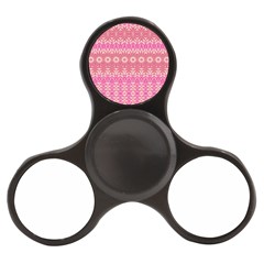 Boho Pink Floral Pattern Finger Spinner by SpinnyChairDesigns