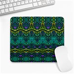 Boho Emerald Green Large Mousepads Front