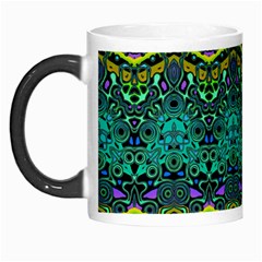 Boho Emerald Green Morph Mugs by SpinnyChairDesigns