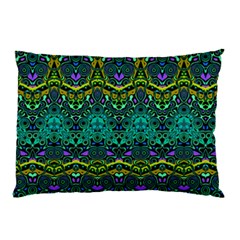 Boho Emerald Green Pillow Case by SpinnyChairDesigns