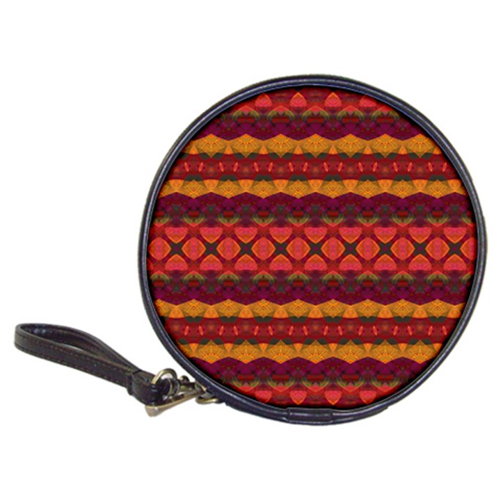 Boho Red Gold Classic 20-CD Wallets