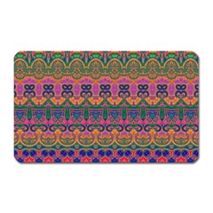 Boho Colorful Pattern Magnet (rectangular) by SpinnyChairDesigns