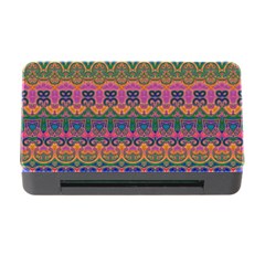 Boho Colorful Pattern Memory Card Reader With Cf by SpinnyChairDesigns