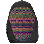 Boho Colorful Pattern Backpack Bag Front