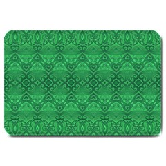 Boho Emerald Green Large Doormat 