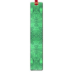 Boho Emerald Green Large Book Marks by SpinnyChairDesigns