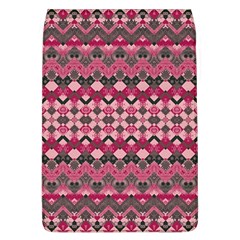 Boho Pink Grey  Removable Flap Cover (l) by SpinnyChairDesigns