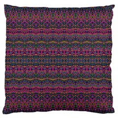 Boho Pink Mauve Blue Standard Flano Cushion Case (one Side) by SpinnyChairDesigns