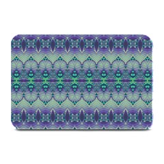 Boho Purple Teal Plate Mats by SpinnyChairDesigns