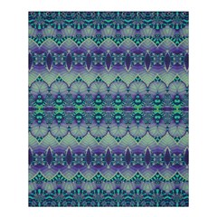 Boho Purple Teal Shower Curtain 60  X 72  (medium)  by SpinnyChairDesigns