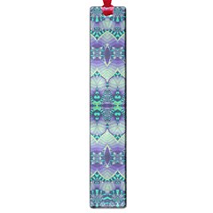 Boho Purple Teal Large Book Marks by SpinnyChairDesigns