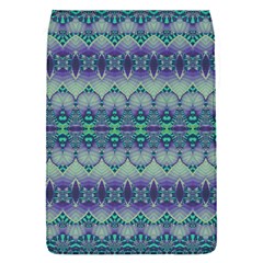 Boho Purple Teal Removable Flap Cover (s) by SpinnyChairDesigns