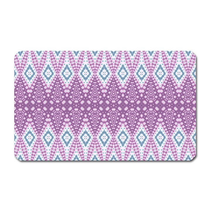 Boho Violet Purple Magnet (Rectangular)