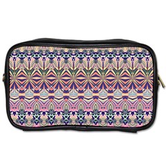 Colorful Boho Pattern Toiletries Bag (one Side) by SpinnyChairDesigns