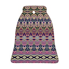 Colorful Boho Pattern Ornament (bell)