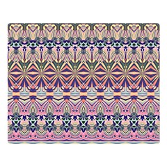 Colorful Boho Pattern Double Sided Flano Blanket (large)  by SpinnyChairDesigns