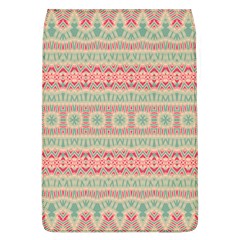 Boho Teal Pink Removable Flap Cover (l) by SpinnyChairDesigns