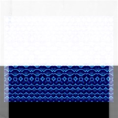 Cobalt Blue  Rectangular Jigsaw Puzzl by SpinnyChairDesigns