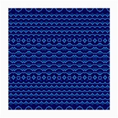 Cobalt Blue  Medium Glasses Cloth (2 Sides) by SpinnyChairDesigns