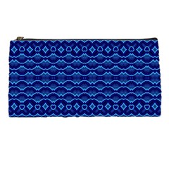 Cobalt Blue  Pencil Case by SpinnyChairDesigns