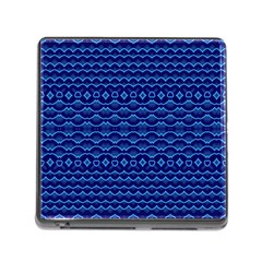 Cobalt Blue  Memory Card Reader (square 5 Slot) by SpinnyChairDesigns