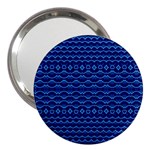 Cobalt Blue  3  Handbag Mirrors Front