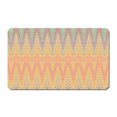 Boho Pastel Colors Magnet (rectangular) by SpinnyChairDesigns