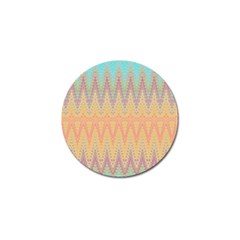 Boho Pastel Colors Golf Ball Marker (4 Pack) by SpinnyChairDesigns