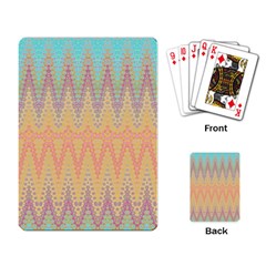 Boho Pastel Colors Playing Cards Single Design (rectangle) by SpinnyChairDesigns