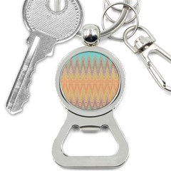 Boho Pastel Colors Bottle Opener Key Chain by SpinnyChairDesigns