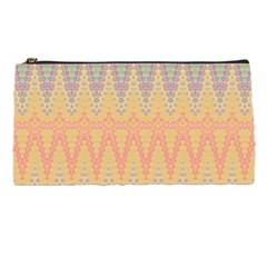 Boho Pastel Colors Pencil Case by SpinnyChairDesigns